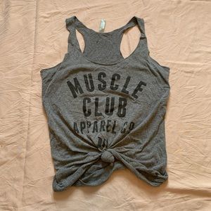 Muscle club apparel tank